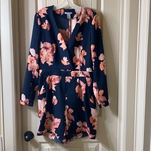Beautiful Floral Romper like new condition